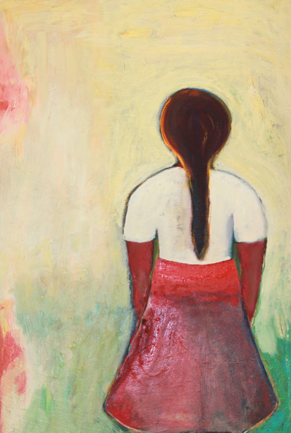 Esperanza; oil on canvas on board; 90cm x 60cm