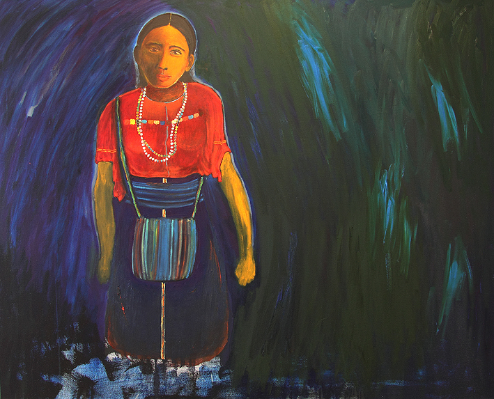 Maya; oil on canvas; 120cm x 150cm