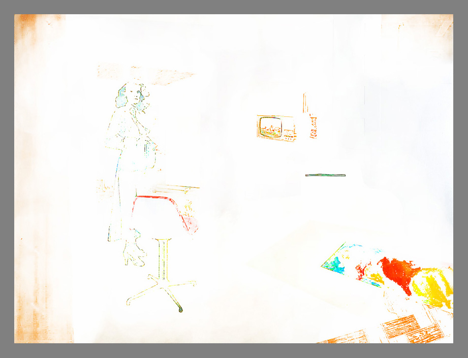 'Nearly-Erased Richard Hamilton'