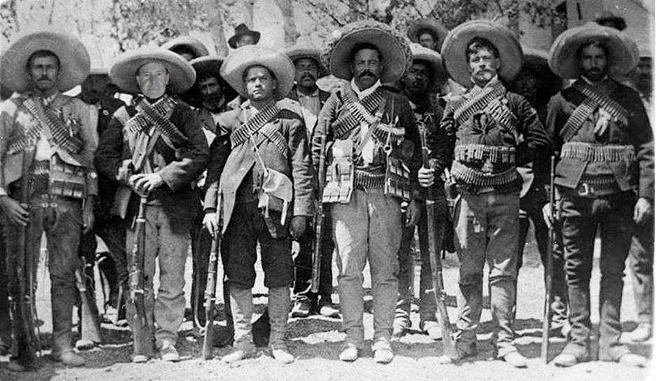 Pancho Villa and me; archival gicleé print; 46cm x 61cm